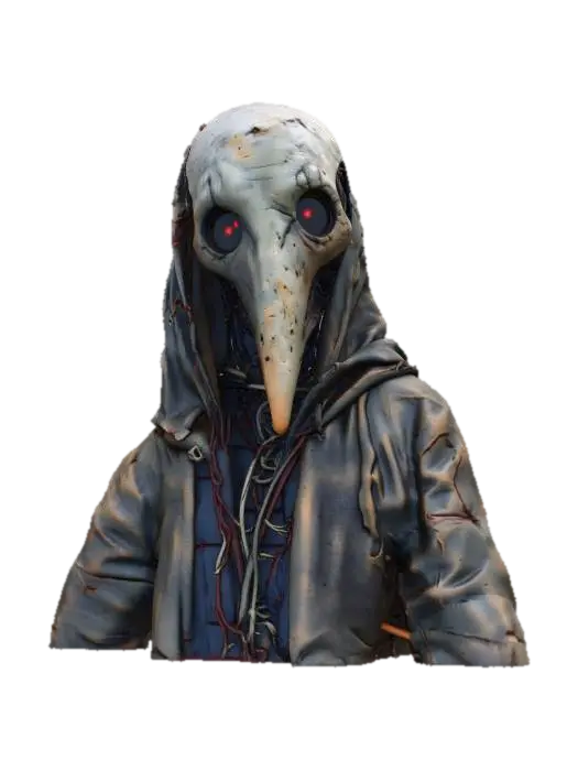 3D model for Plague Dr. Phantom, bust #Halloween2025#