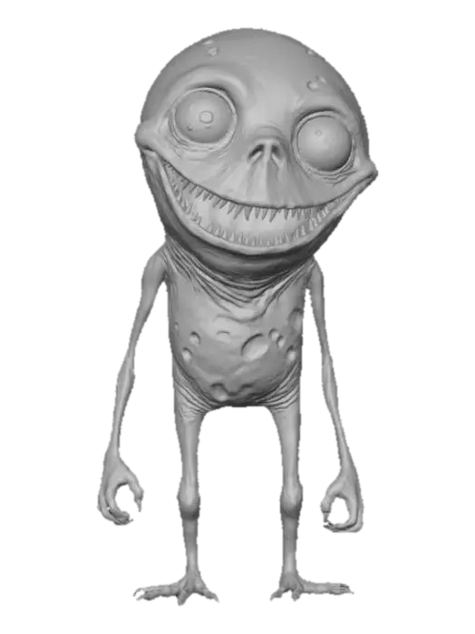 3D model for Curious Creature, #Halloween2025#