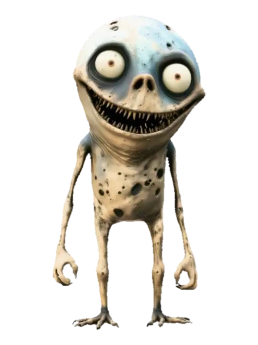 3D model for Curious Creature, #Halloween2025#