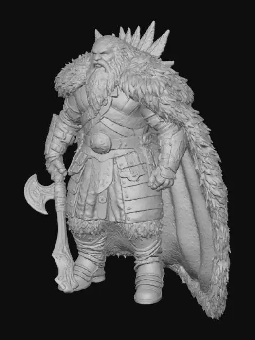 3D model for Guardian of the North