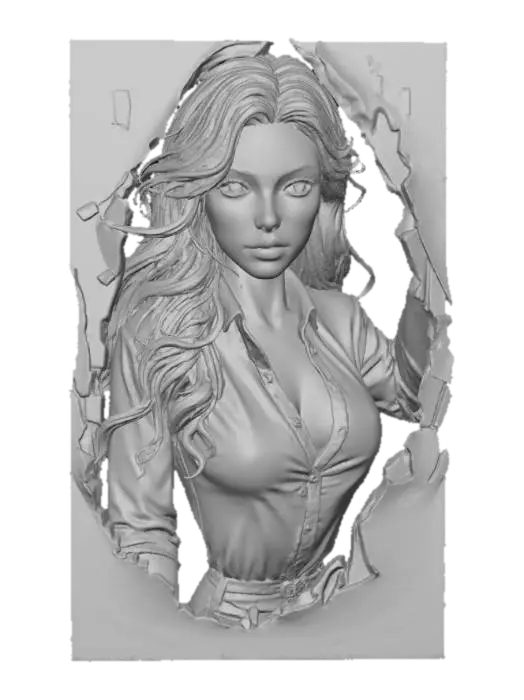 3D model for Queen of Hearts Realized