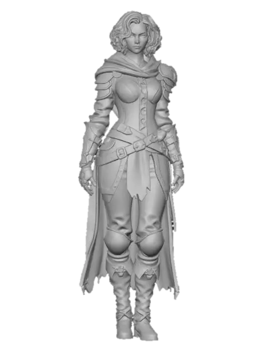 3D model for Warrior's Vigilance