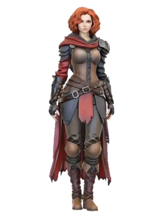 3D model for Warrior's Vigilance