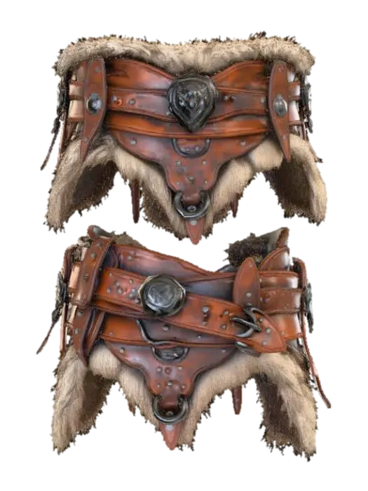 3D model for Warrior's Winter Belt