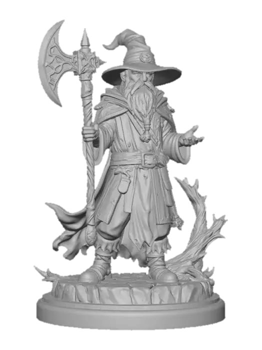 3D model for Enchanted Wanderer