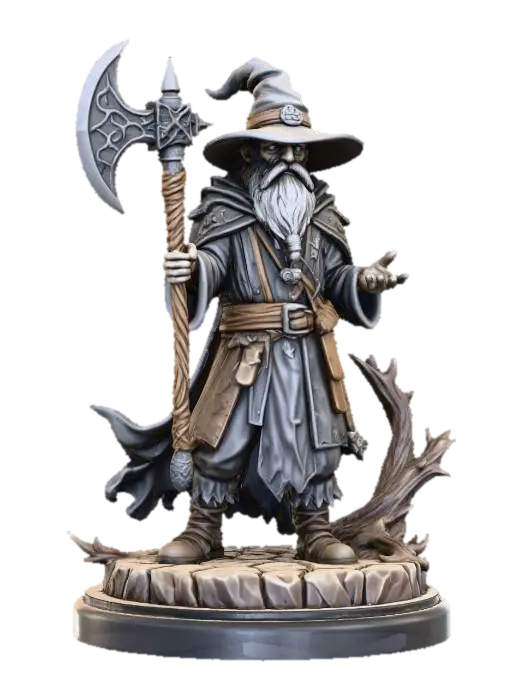 3D model for Enchanted Wanderer