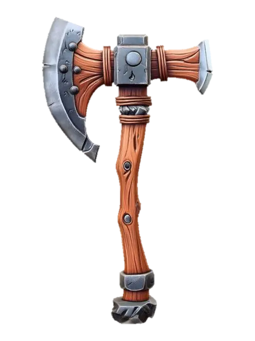 3D model for Timberbound War Axe