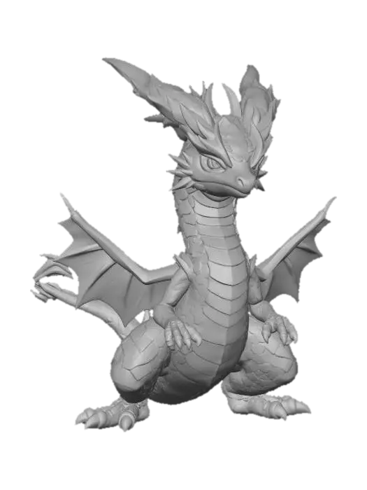3D model for Azure Dragon