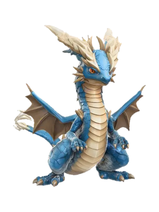 3D model for Azure Dragon
