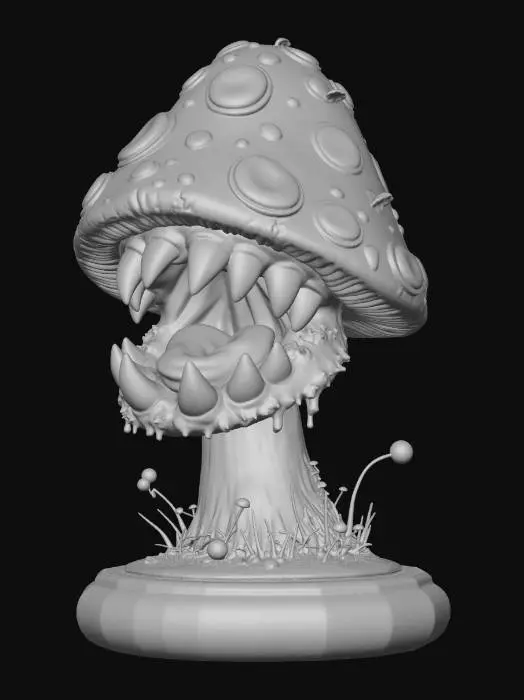 3D model for The Grinning Fungus