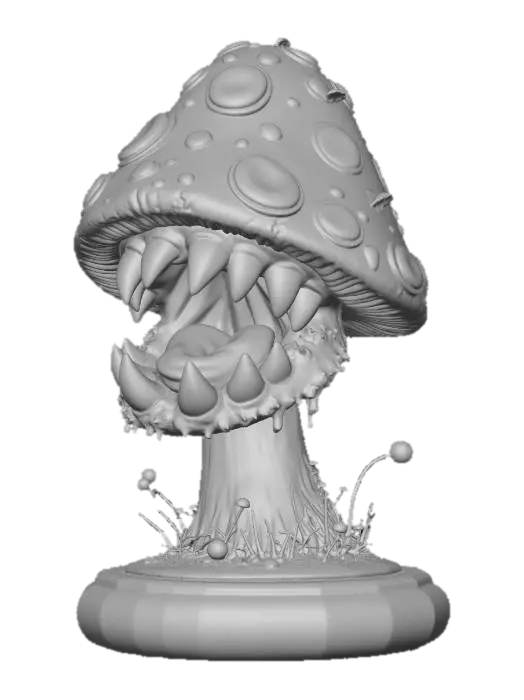 3D model for The Grinning Fungus