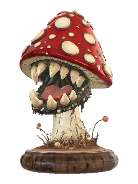 3D model for The Grinning Fungus