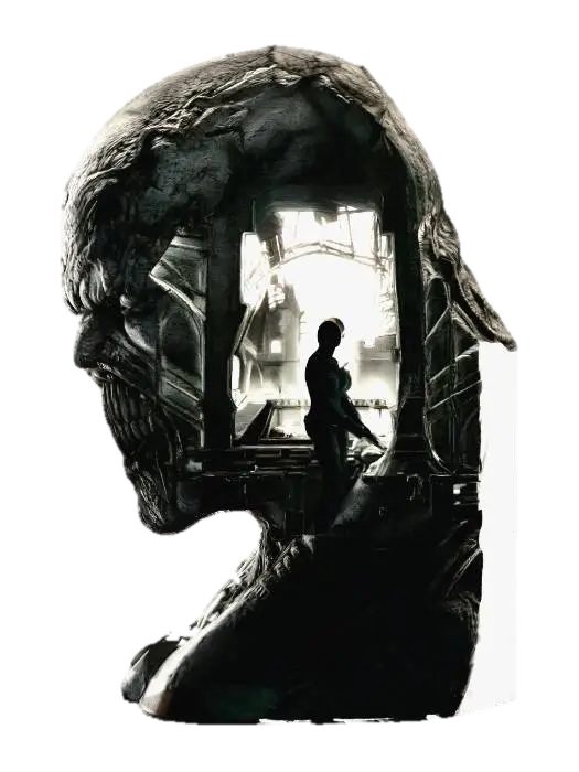 3D-модель Inside the Iron Skull, згенерована ШІ
