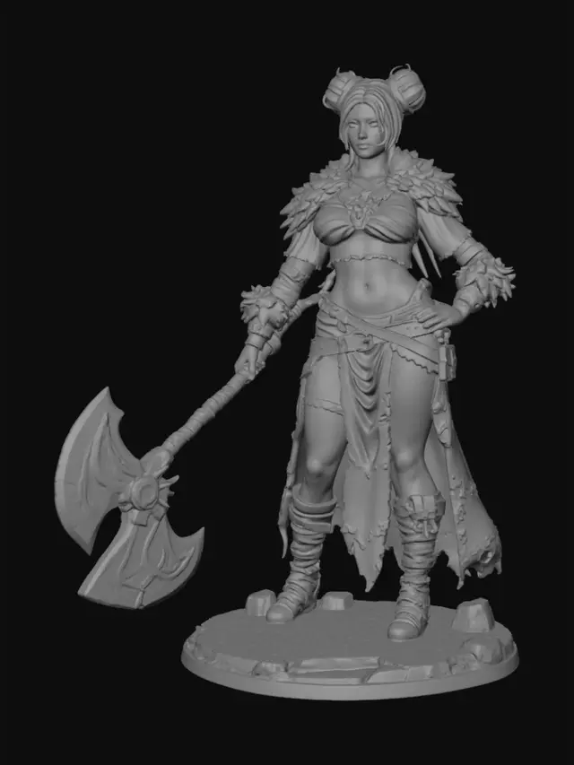3D model for Frostborne Valkyrie