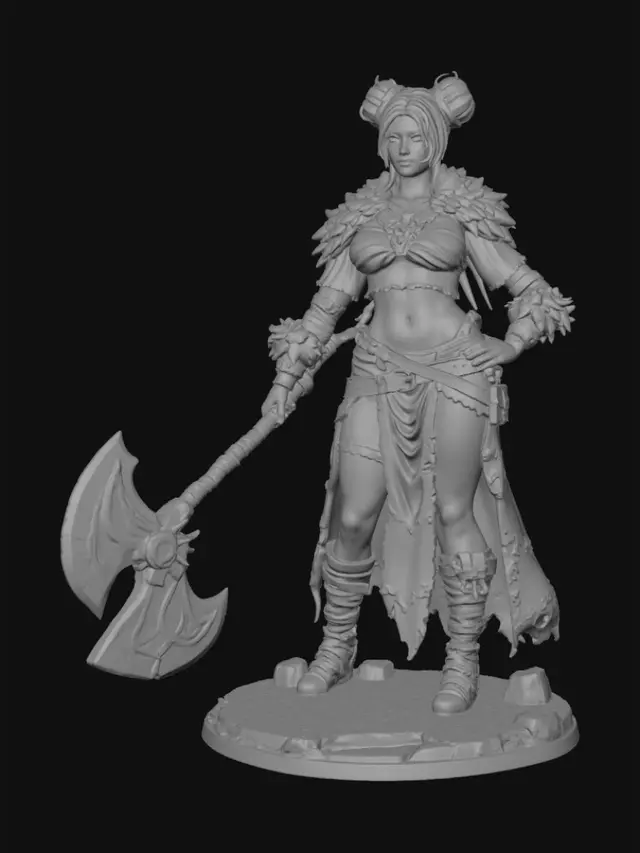3D model for Frostborne Valkyrie