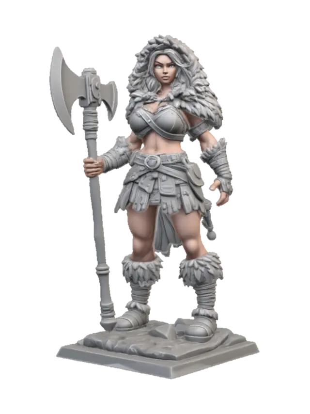 3D model for Furclad Berserker