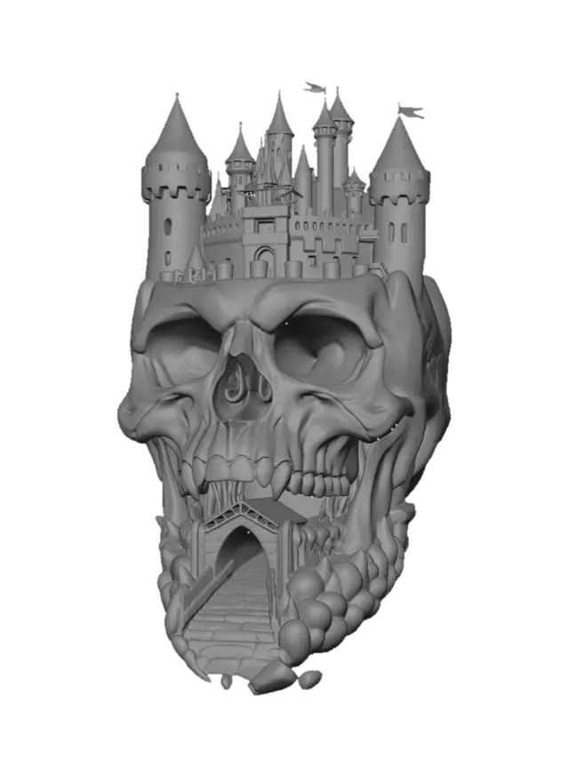 3D model for Skull Fortress