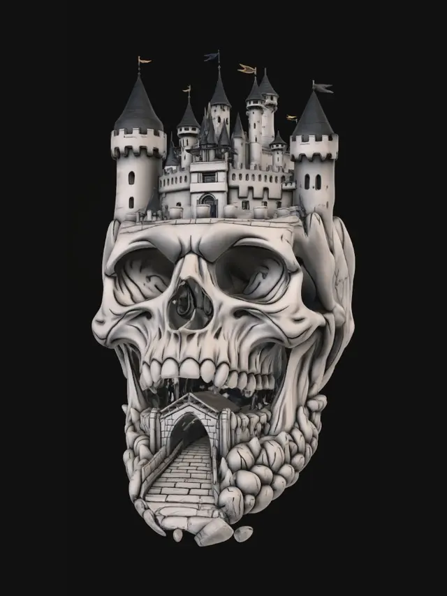 3D model for Skull Fortress