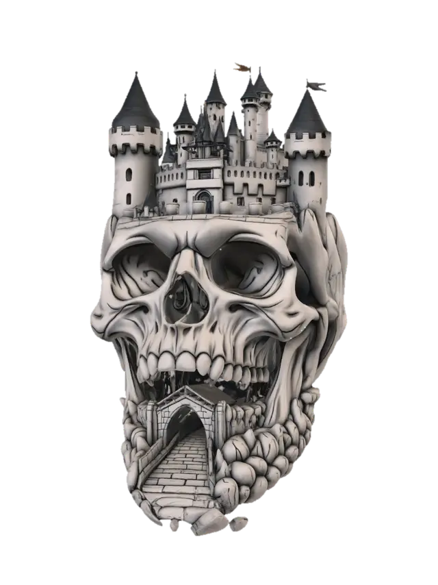 3D model for Skull Fortress