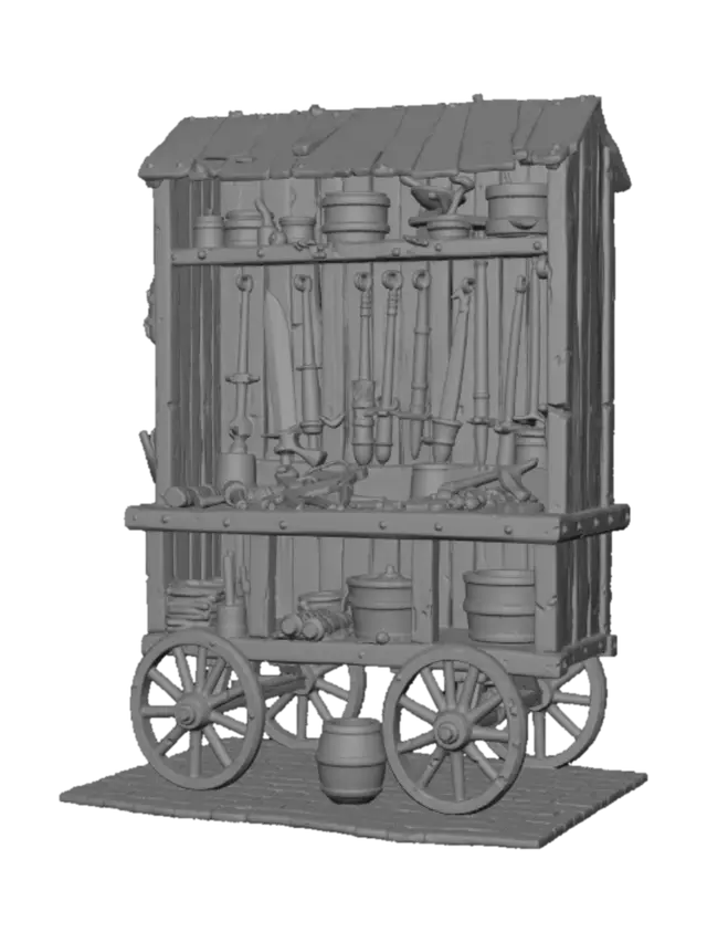 3D model for Armory on Wheels