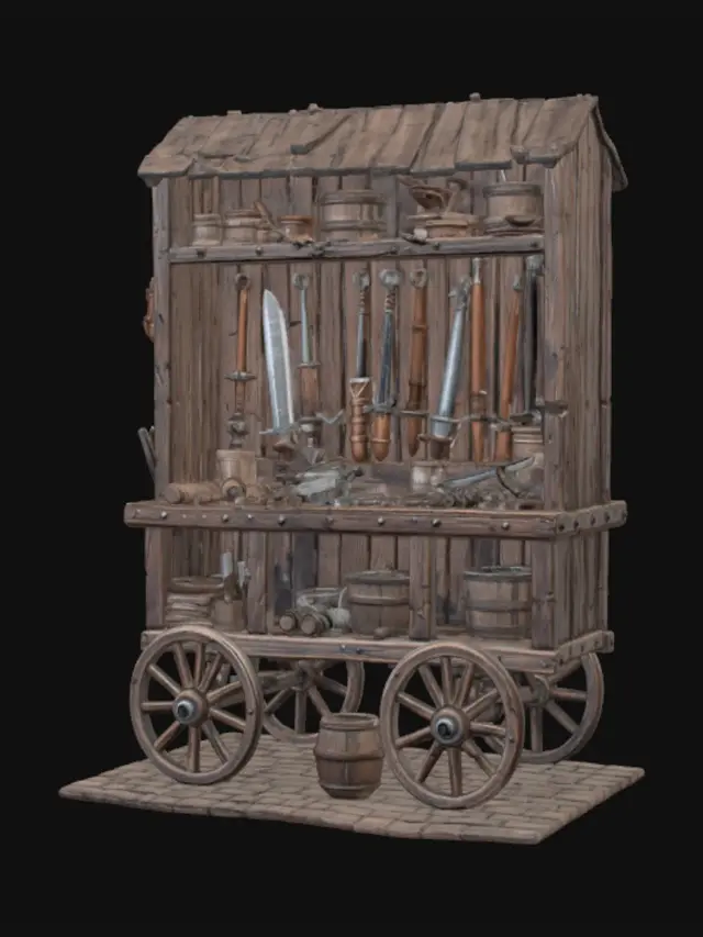 3D model for Armory on Wheels
