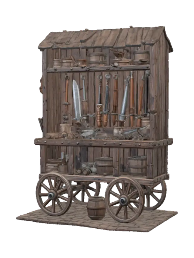 3D model for Armory on Wheels
