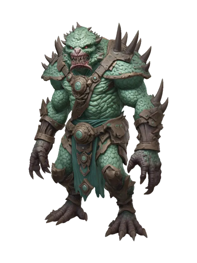 3D model for Emerald Behemoth
