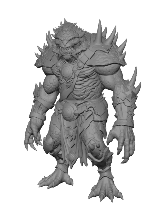 3D model for Emerald Behemoth
