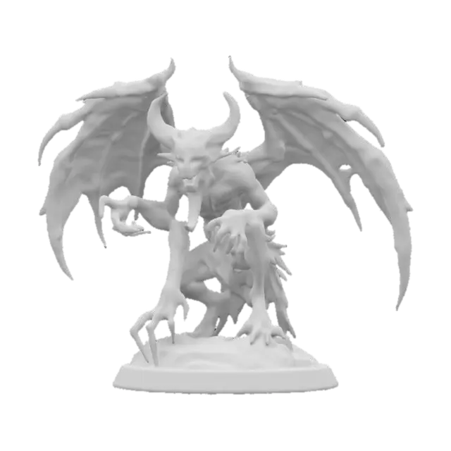 3D model for Grotesque evil harpy 