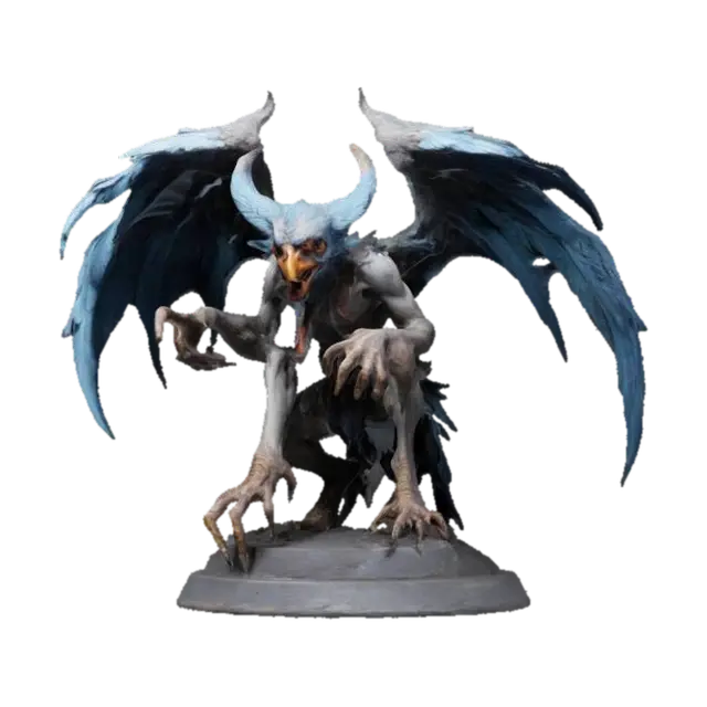 3D model for Grotesque evil harpy 