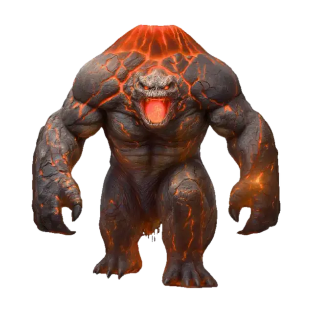 3D model for Molten Colossus