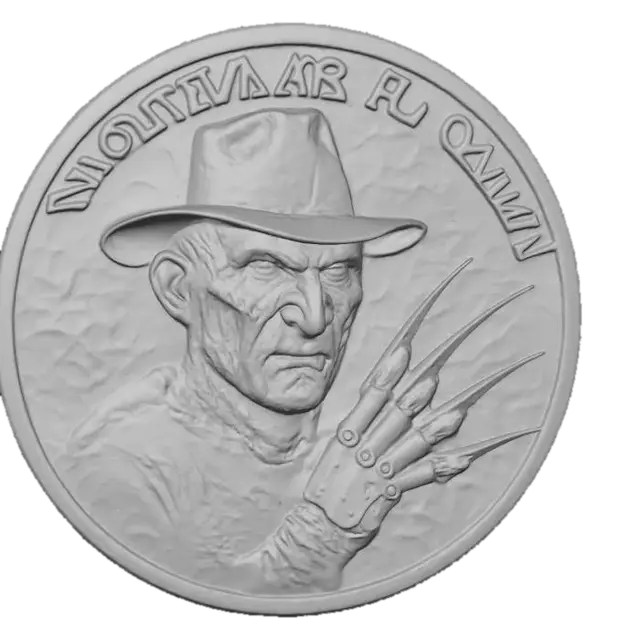3D model for Nightmare Coin, #villain# #Halloween#