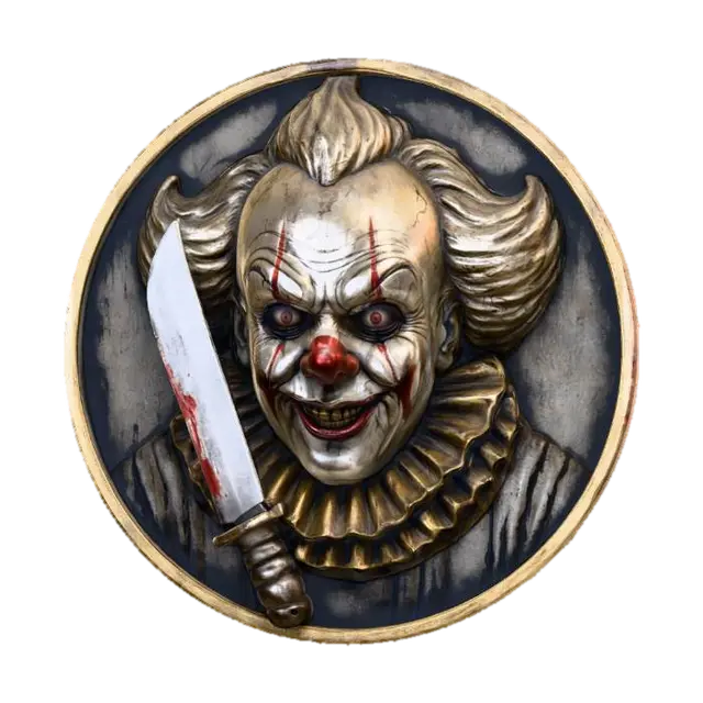 IT coin, #villain# 3D model, vytvořený pomocí AI