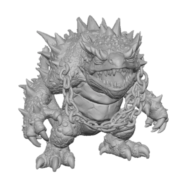 3D model for Lava Beast