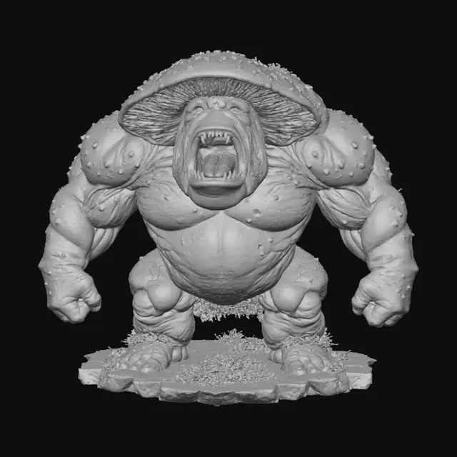 3D model for Mushroom Golem