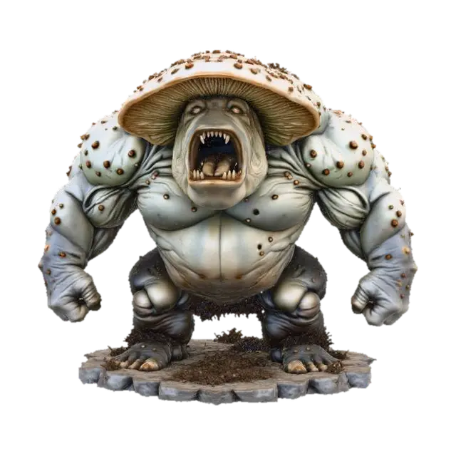 3D model for Mushroom Golem