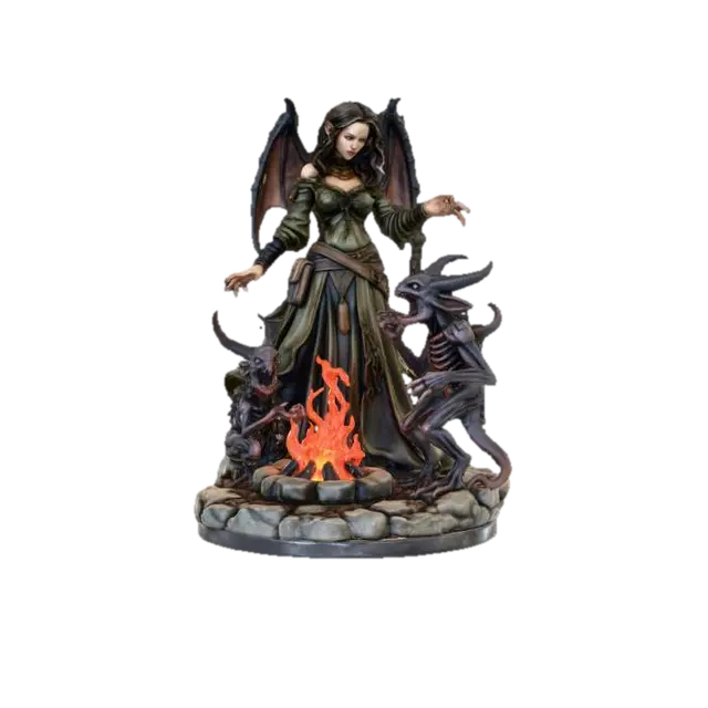 The Ember Queen - Ruler 3D model, vytvořený pomocí AI