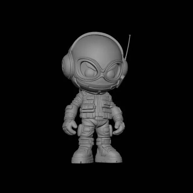 3D model for Tiny Space Explorer