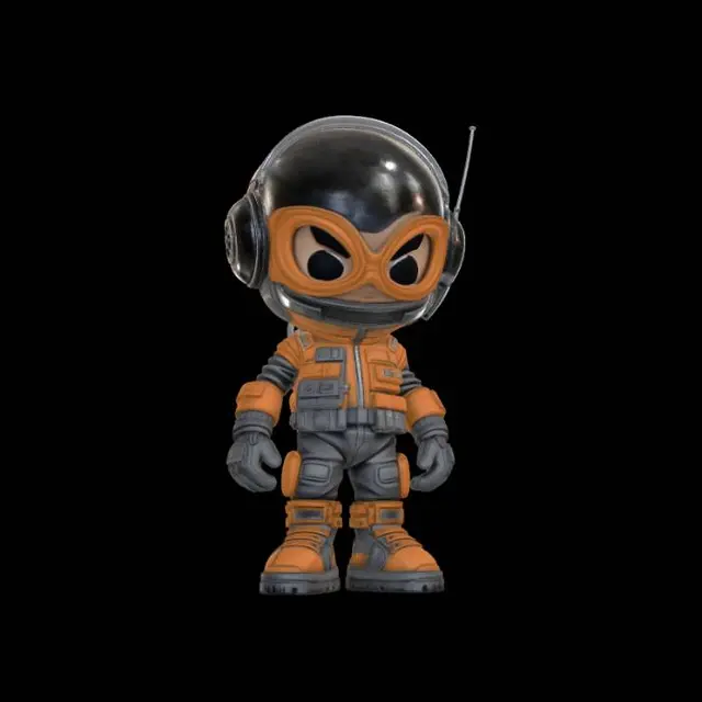 3D model for Tiny Space Explorer