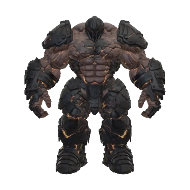 3D model for Volcanic Juggernaut
