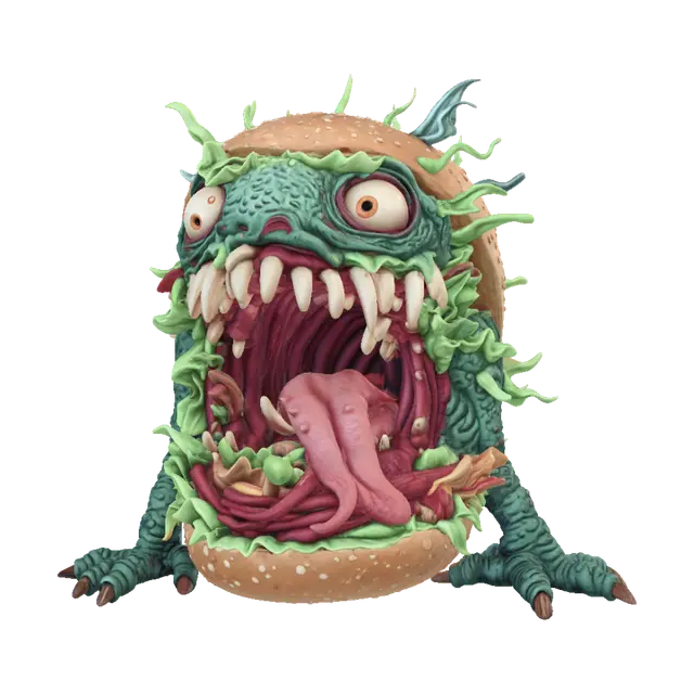 3D model for Burger Beast