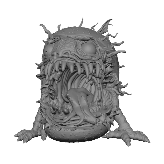 3D model for Burger Beast