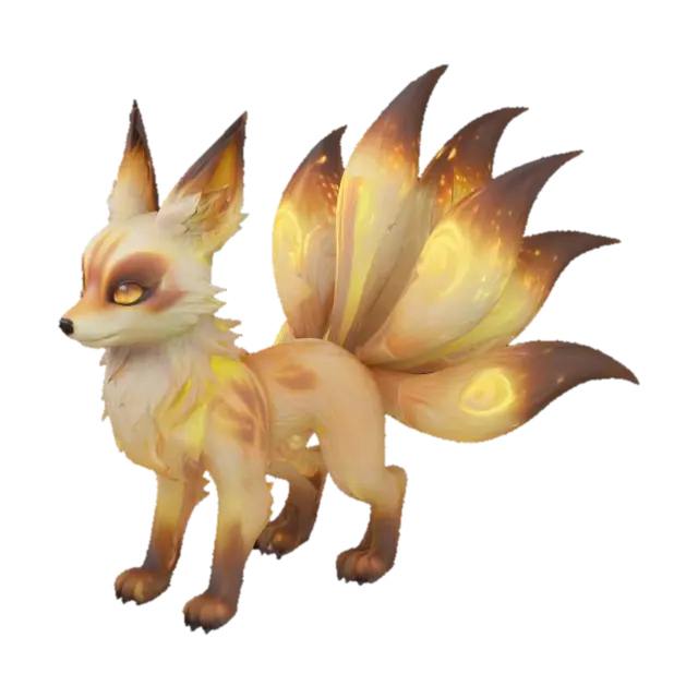 3D model for Mystic Nine-Tails