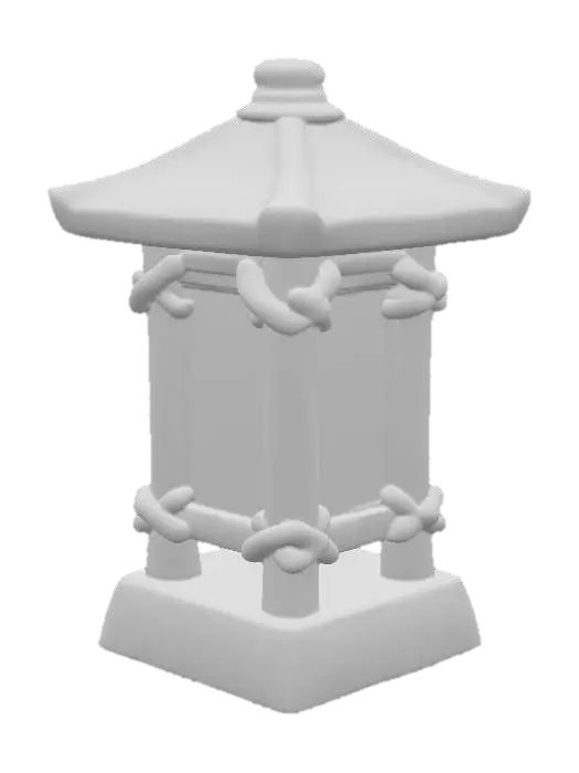 3D model for Luminous Serenity Lantern