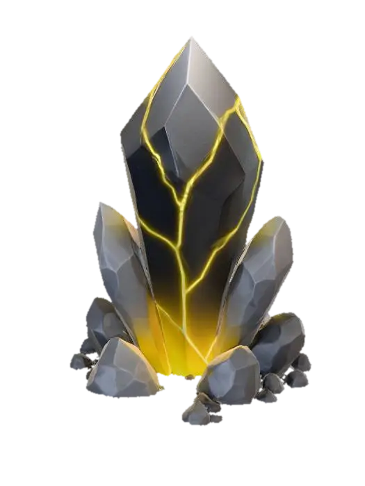 3D model for Luminous Obsidian Shard