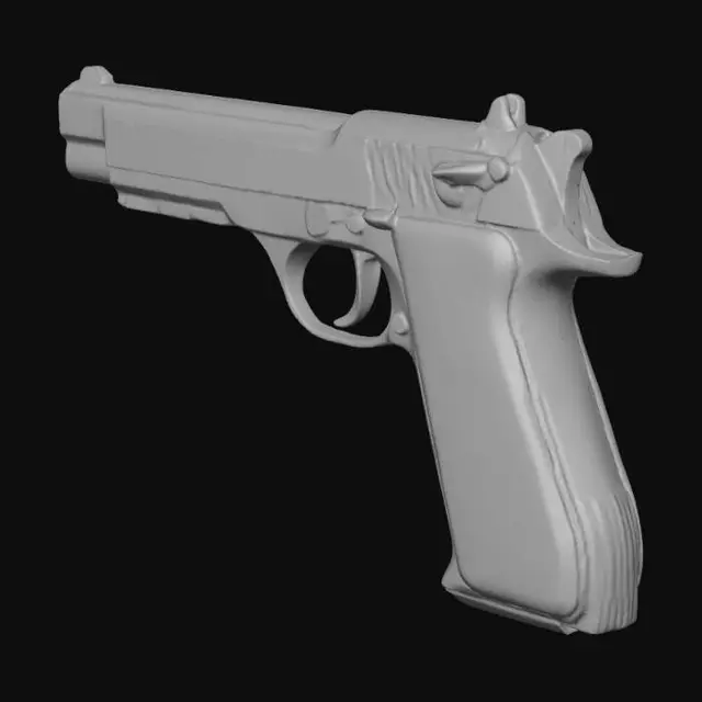 3D model for пистолет макарова