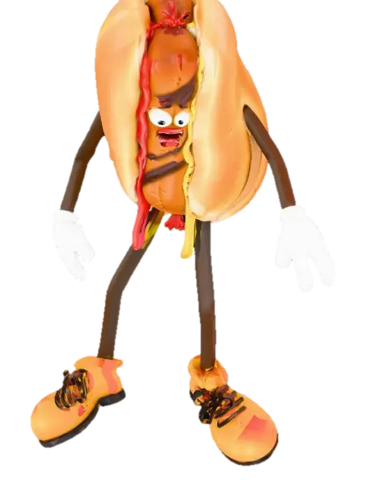 3D model for Hot Dog Hero