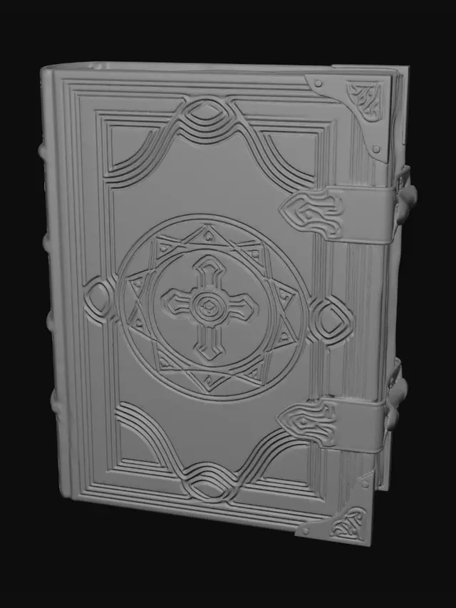 3D model for The Arcane Grimoire