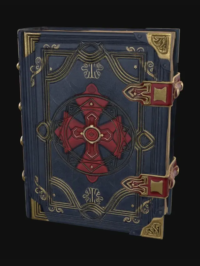 3D model for The Arcane Grimoire