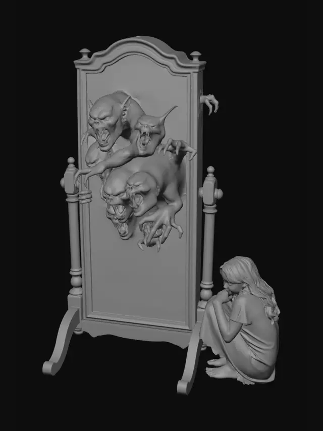 3D model for Nightmare Mirror